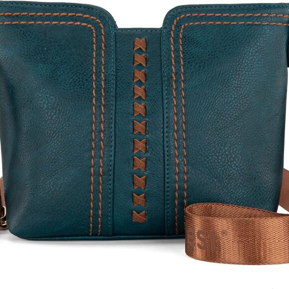 MINI Crossbody Bags for Women Cross Body Purses Shoulder Handbags with Wide Guit - Picture 1 of 6